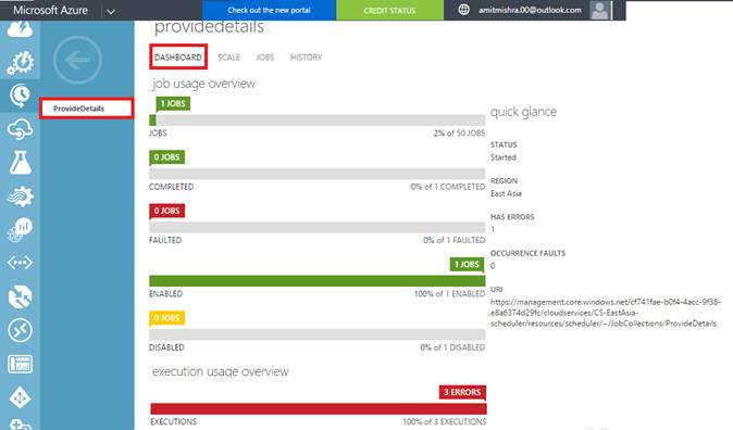Cloud Services Scheduler In Microsoft Azure
