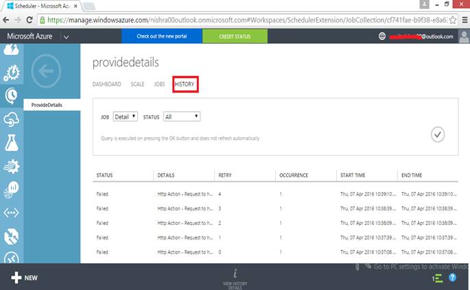 Cloud Services Scheduler In Microsoft Azure
