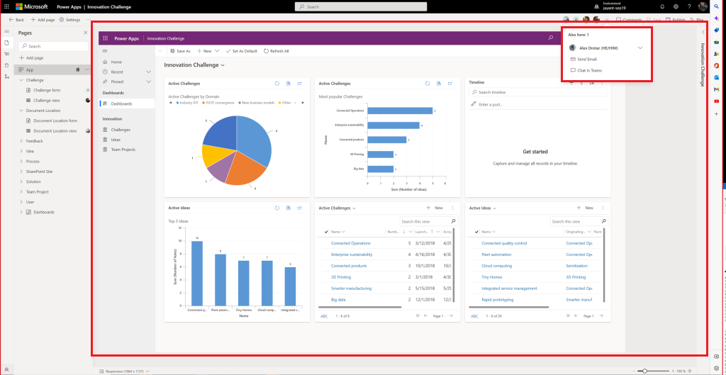 Coauthoring in Power Apps - Model Driven Apps