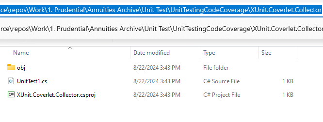 Unit Test (4-1) --- Code Coverage Report