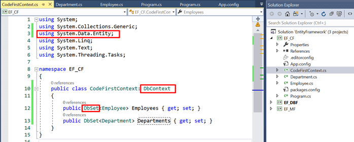 Code First Approach And Migrations In Microsoft .NET Entity Framework