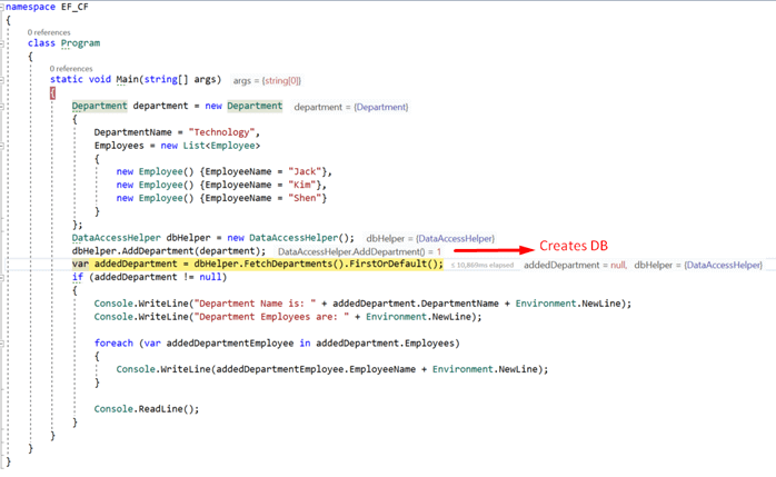 Code First Approach And Migrations In Microsoft .NET Entity Framework
