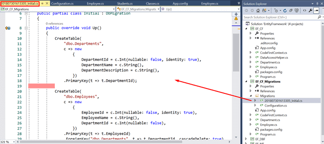 Code First Approach And Migrations In Microsoft .NET Entity Framework