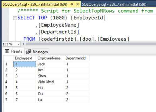 Code First Approach And Migrations In Microsoft .NET Entity Framework