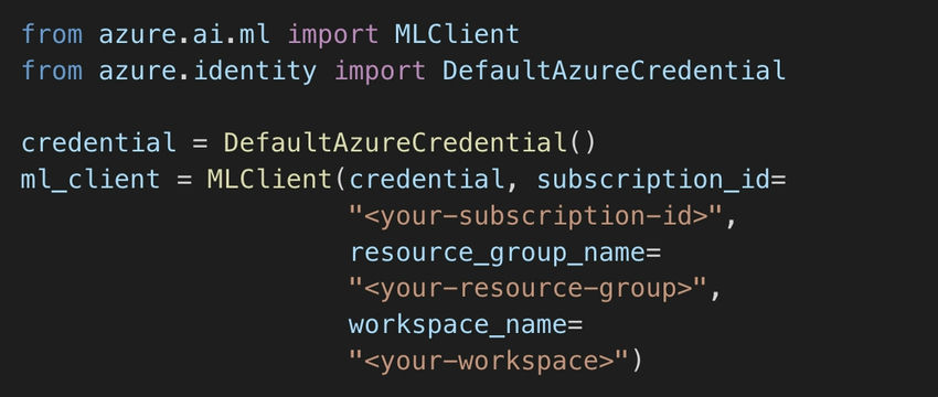Create Wrokspace connection