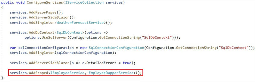 EmployeeDapperService