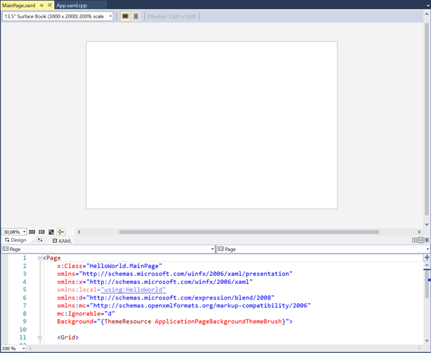 Command Bar In Universal Windows Platform With C++