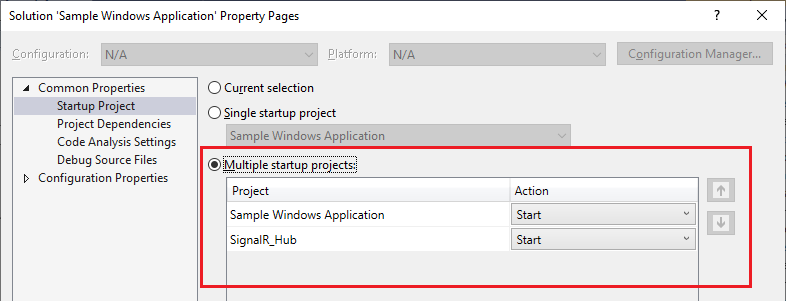 Communication Between WinForm Application And React JS Application Using SignalR