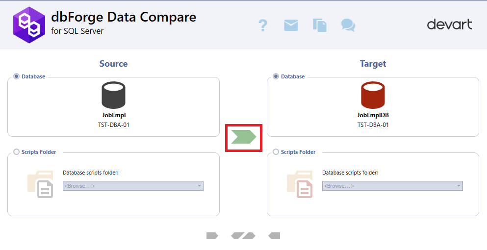 Compare And Find Data Differences Between Two Tables In SQL Server