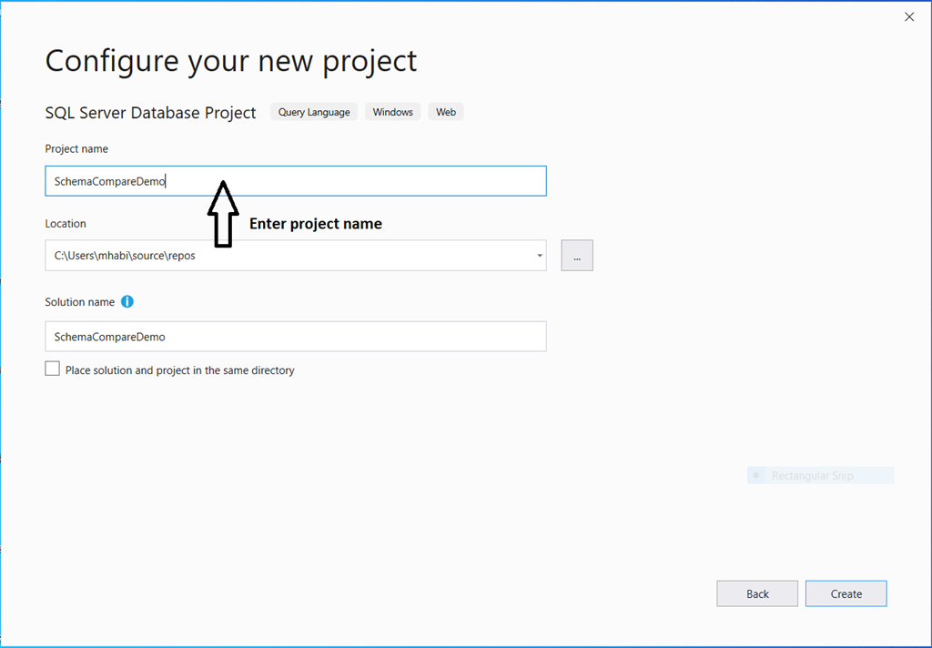 Compare And Update SQL Server Database Project With Visual Studio