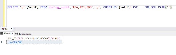 Compare Comma Seperated Values in SQL