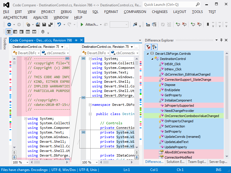 Compare Files (3), With Visual Studio Extension Or Other Apps