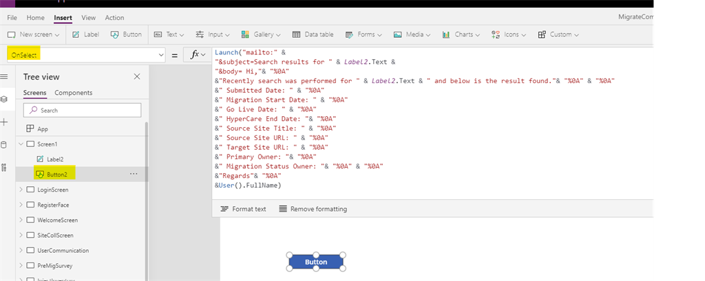 Compose Outlook Email Using Mailto Inside Power Apps Form