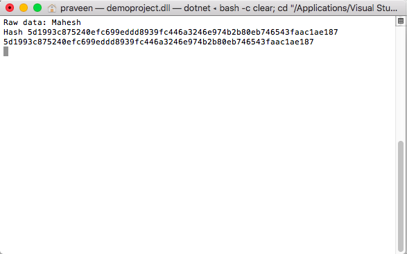 Compute SHA256 Hash In C#