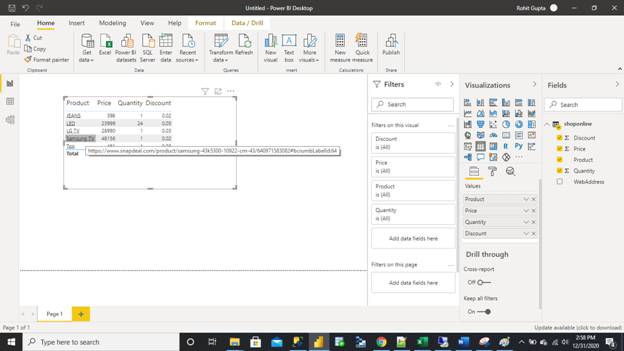Conditional Formatting By Web URL In Power BI