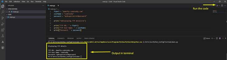 Configuration Files In Python