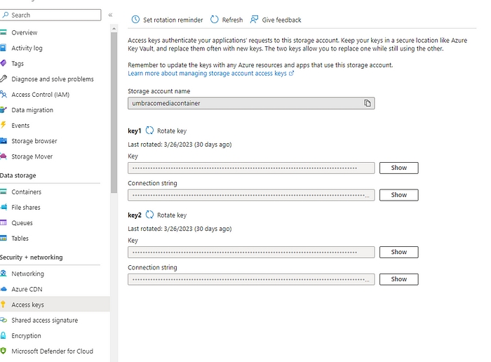 Azure Blob for Umbraco Media