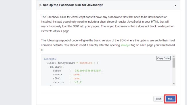 Facebook SDK for Javascript
