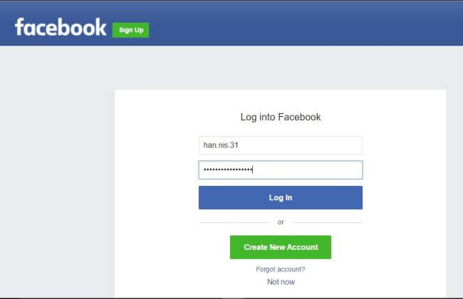 Configure Facebook as External Login Provider in ASP.NET Core