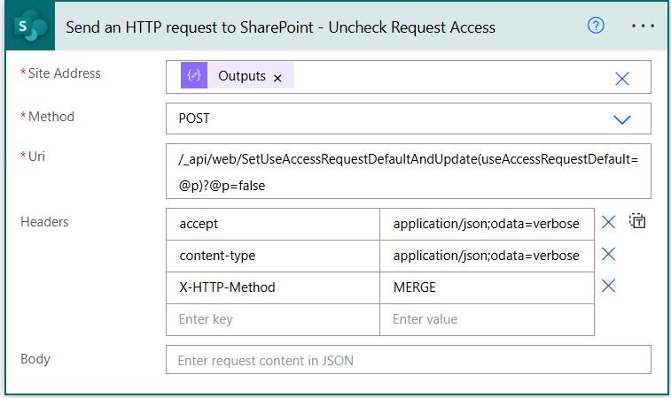 Configure SharePoint Site Settings Using Power Automate