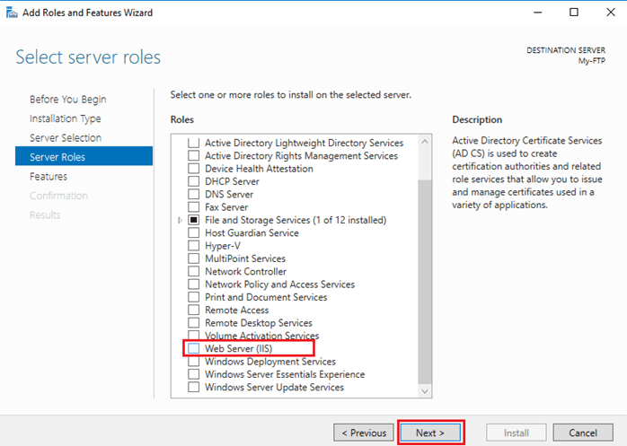 Configuring FTP Server In Microsoft Azure