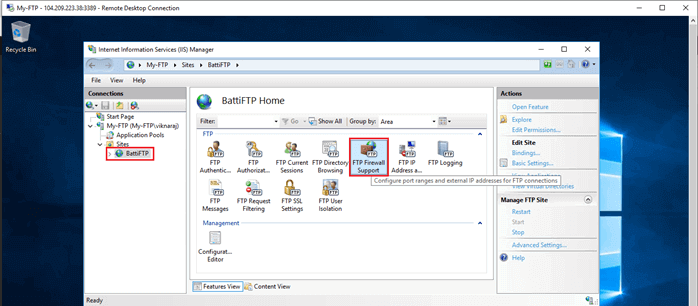 Configuring FTP Server In Microsoft Azure