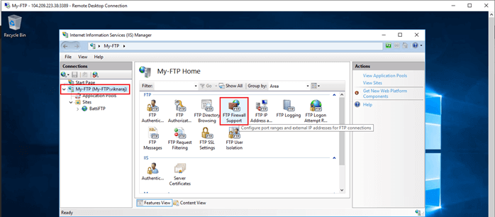 Configuring FTP Server In Microsoft Azure