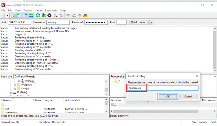 Configuring FTP Server In Microsoft Azure