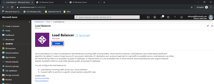 Configuring Load Balancer In Microsoft Azure