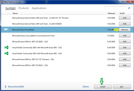 Microsoft Azure PowerShell