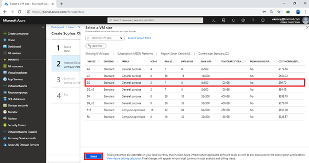 Configuring Sophos XG Firewall On Azure