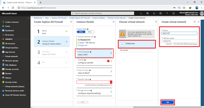 Configuring Sophos XG Firewall On Azure