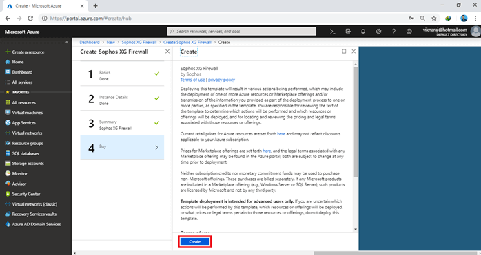 Configuring Sophos XG Firewall On Azure