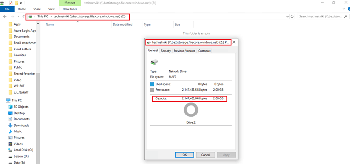 Configuring Storage Account In Azure