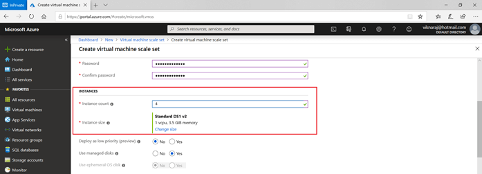 Configuring Virtual Machines Scale Sets In Azure