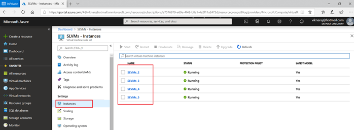 Configuring Virtual Machines Scale Sets In Azure