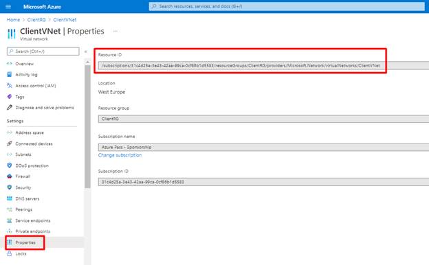 Configuring VNet Peering From Different Azure Active Directory Tenants