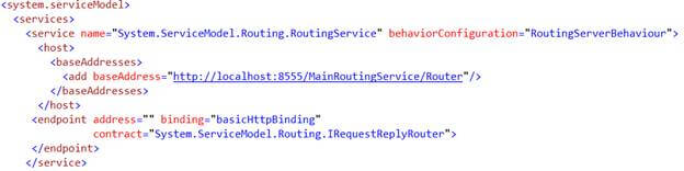 Routing Configuration