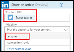 Connect Twitter To LinkedIn With Azure Logic App