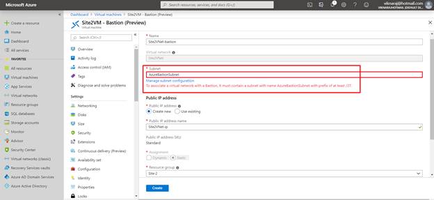 Connect Your Virtual Machine Using Bastion