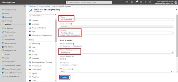 Connect Your Virtual Machine Using Bastion