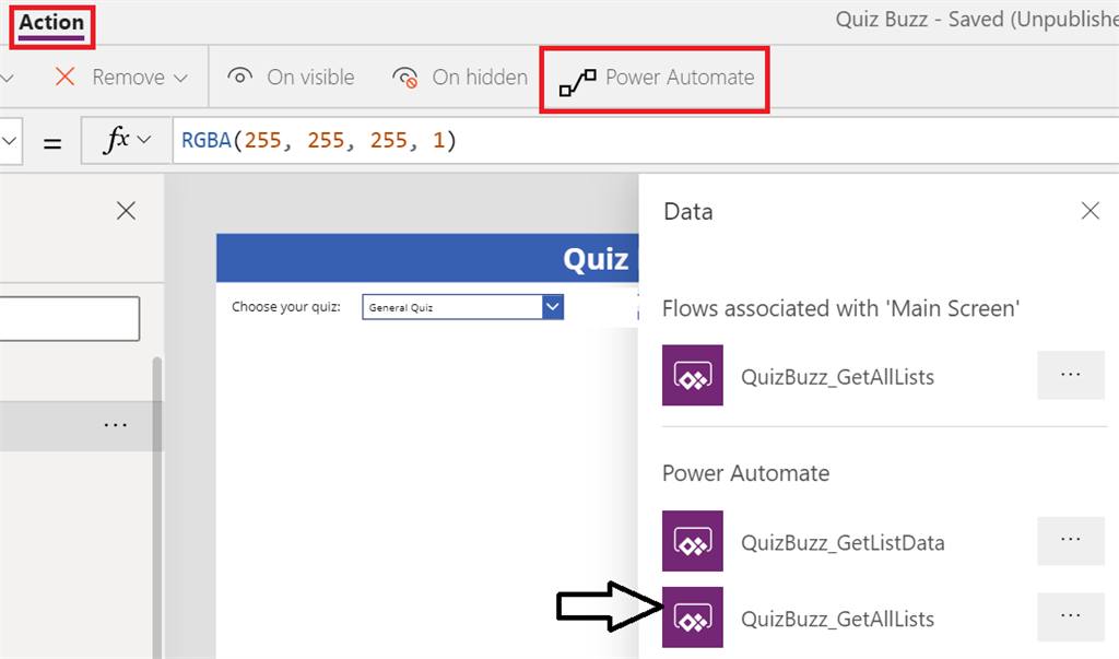 Connecting Datasource Dynamically In PowerApps Using Power Automate ...