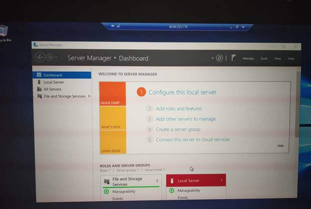 Construct Azure Virtual Machine