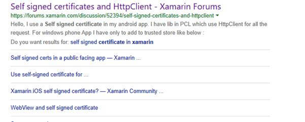 Consume Https Service With Self-Signed Certificate In Xamarin Forms