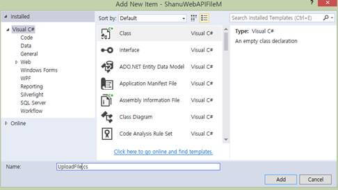 Consume Web API In Winform For File Handling