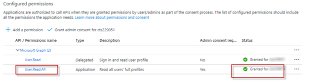 Creating Azure AD App