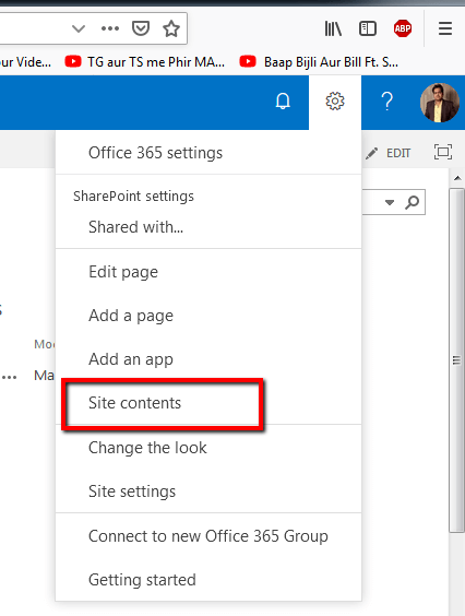 Working with Contacts List in SharePoint