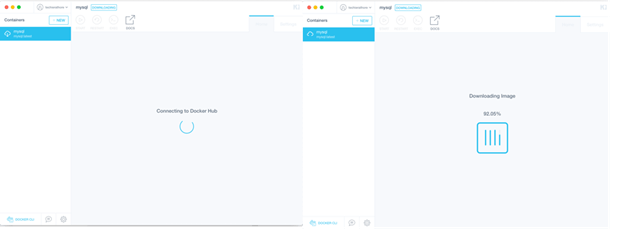 Containerised MySQL On Mac Using Kitematic