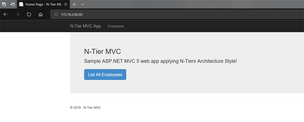 Containerizing N-Tier MVC .NET Framework Application With Docker