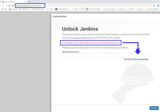 Unlock Jenkins
